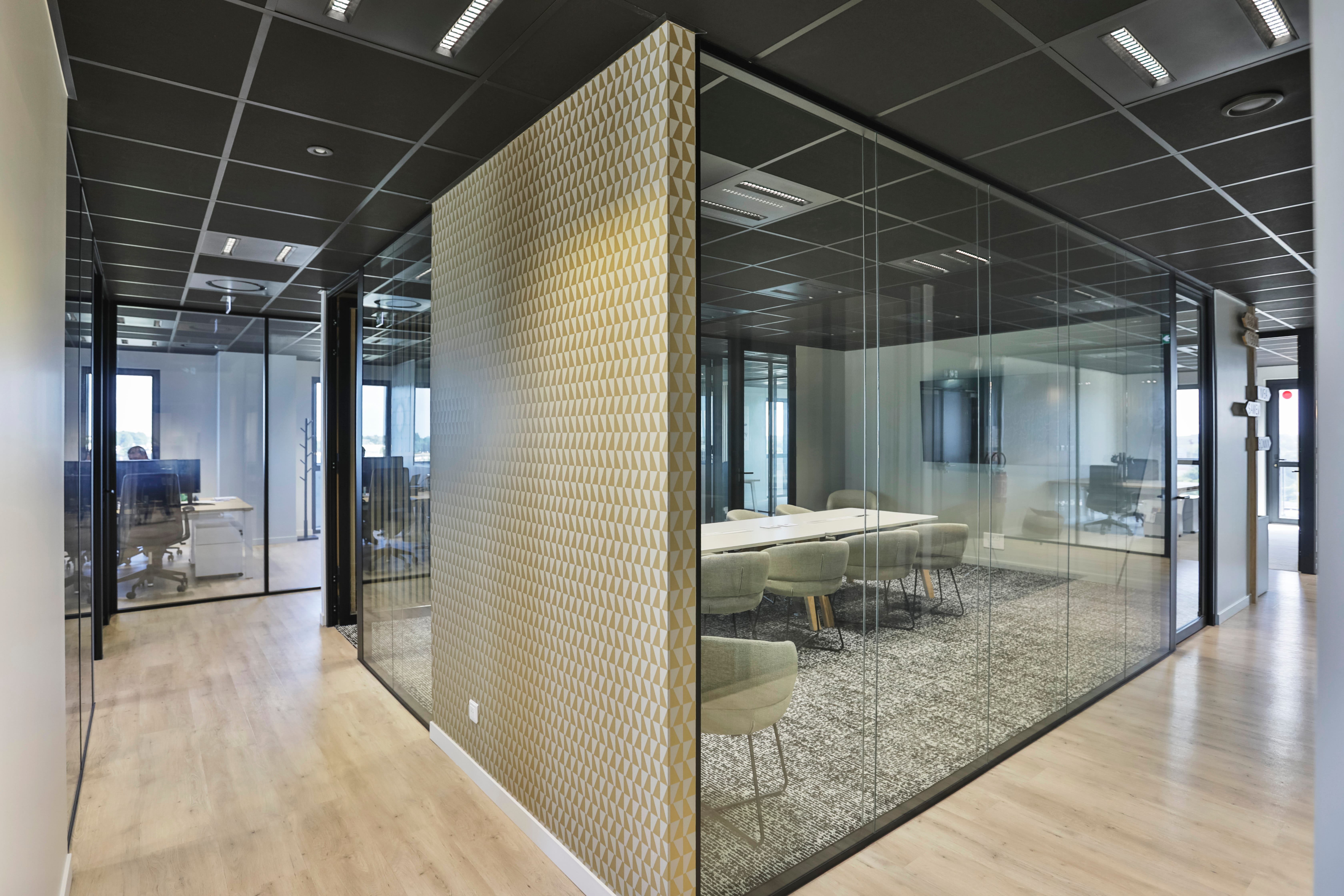 Aménagement d'un Plateau de bureau